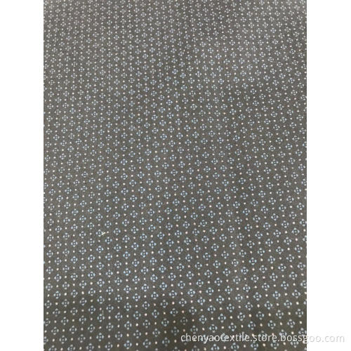 Dark Color T/C Stretch Plain Printed Fabric